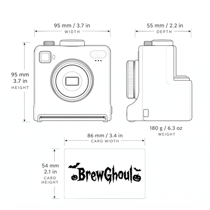 HauntBrew Coffee Photo Stencil Printer